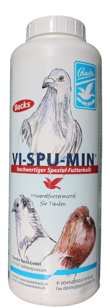 BACKS VI-SPU-MIN hochwertiger Spezial-Futterkalk